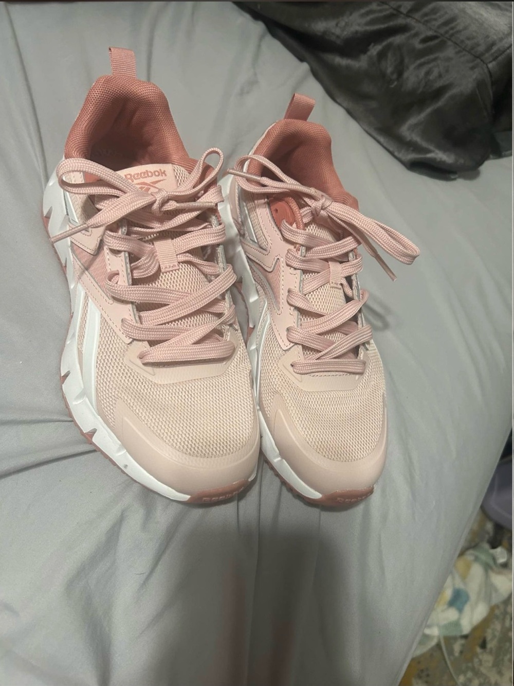 Reebok Women's Blush Pink Mesh Sneakers